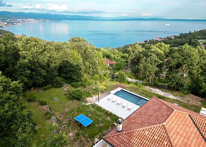 Villa Mare&Monti In Opatija, Heated Pool With Sea View